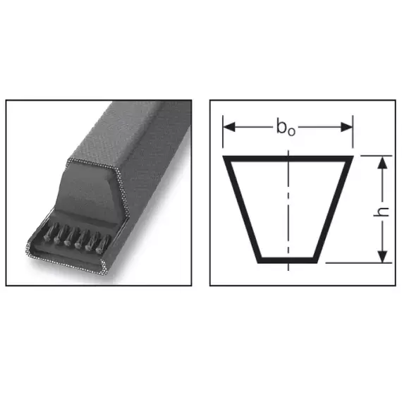 Ремінь 0272218 (AVX13-1070) Gates США