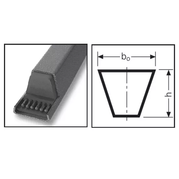 Ремень 3 SPC 2550 Aramid