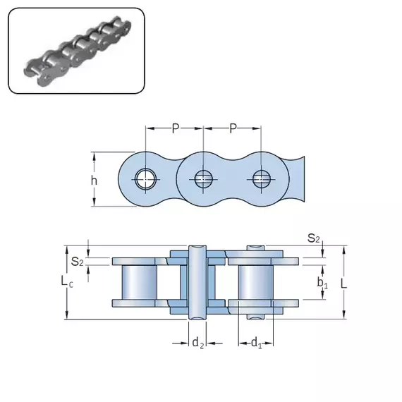 Ланцюг PHC 35-1X10FT