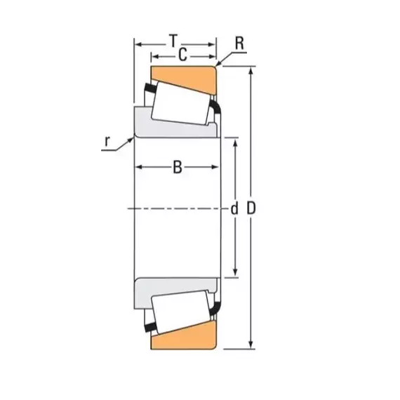 Підшипник XAA32011XM-N0C25 Timken