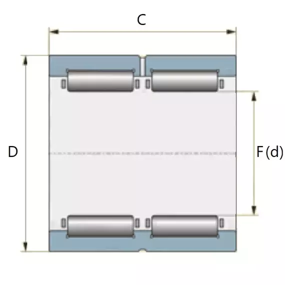 Підшипник F 200372 INA