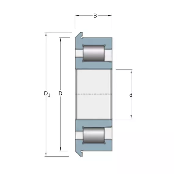 Підшипник BC1B 326120/HB1 SKF