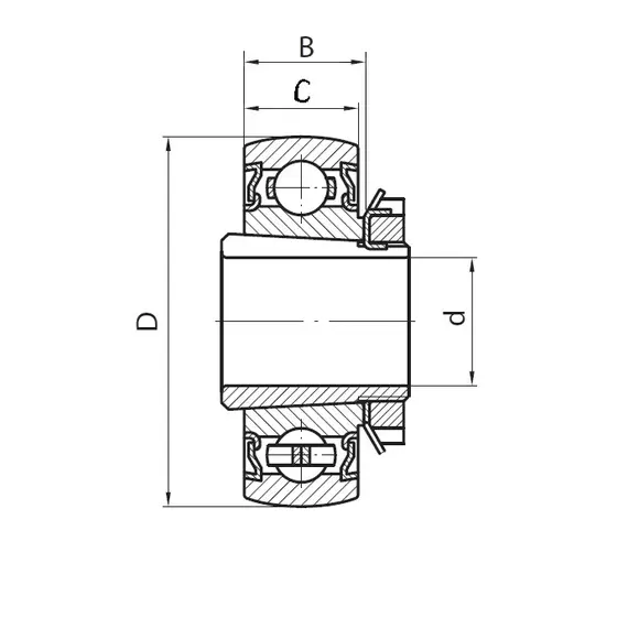 Подшипник 1680210+H311 (680210) CT