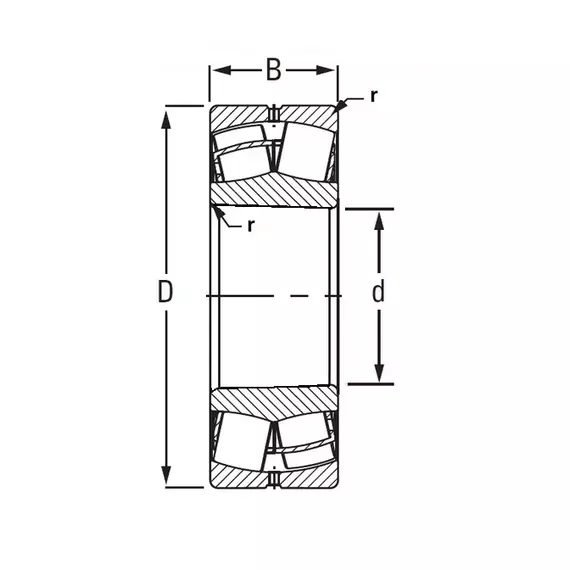 Подшипник 22220 KEJW33 Timken