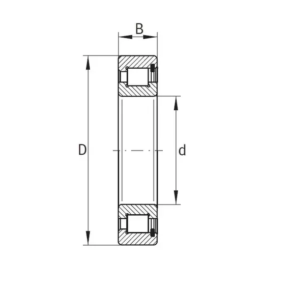 Підшипник SL 18 1834 A INA