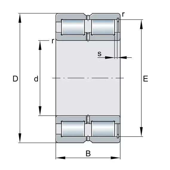 Подшипник SL 18 5012A C3 INA