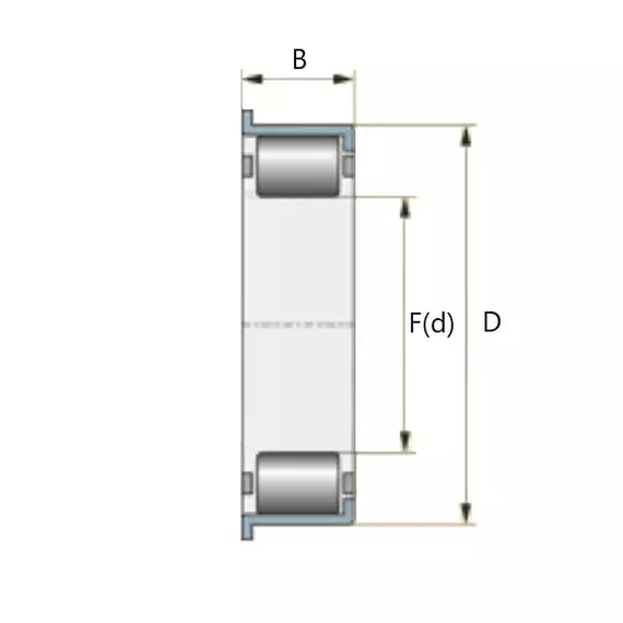 Подшипник F 208962 INA