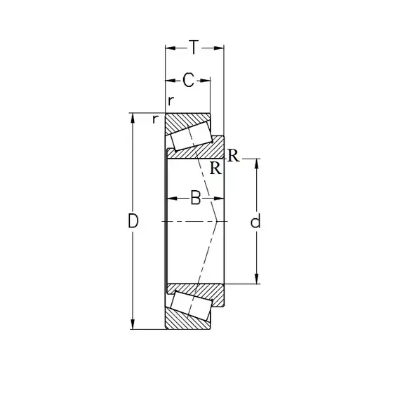 Підшипник 30204 NKE
