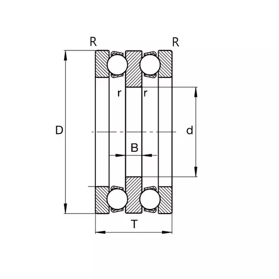 Подшипник 52204 FAG