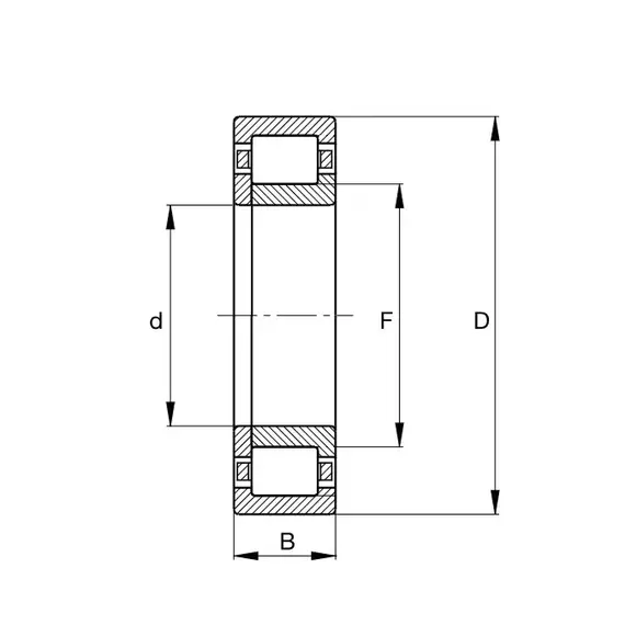 Підшипник F 202808.03 INA