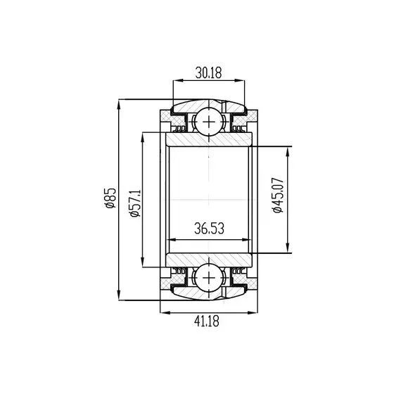 Підшипник GW 209 PPB13 PEER