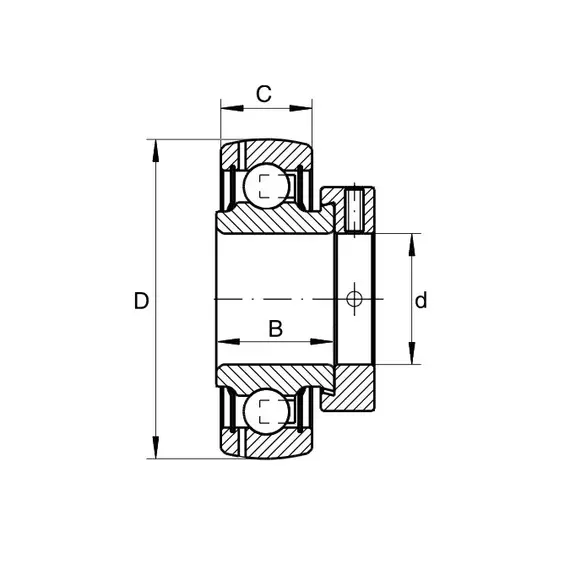 Подшипник GRAE 25 NPPB FA106 INA