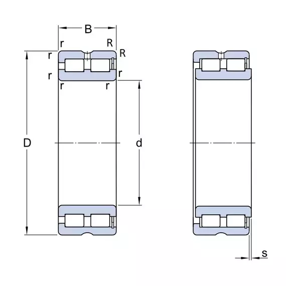Підшипник NNCF 5008 ADB 2LSV SKF