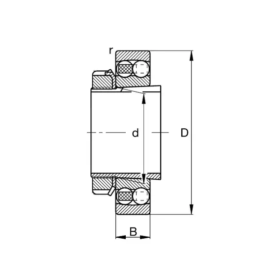 Подшипник 11510 TVH FAG