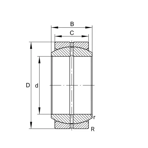 Підшипник GE 40 DO INA