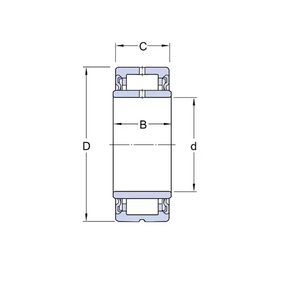 Підшипник NA 4901 A 2RS Timken