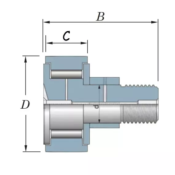 Подшипник GCR 16 Timken