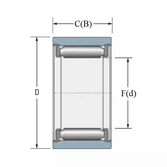 Підшипник RNA 1009 Timken