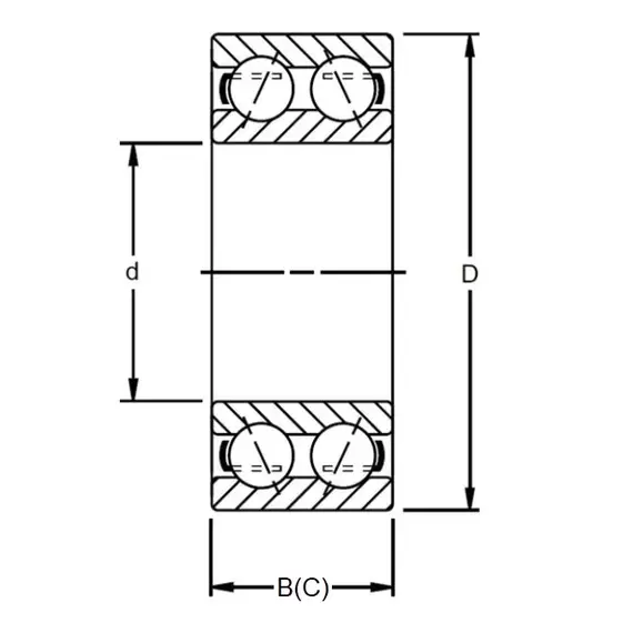 Подшипник 5309 WC1 Timken