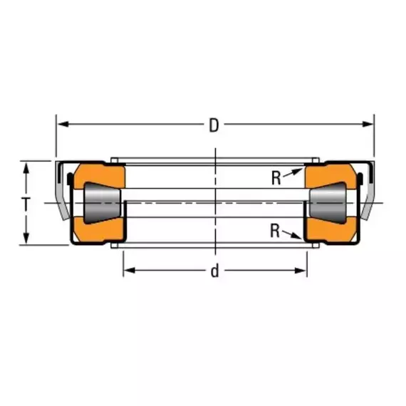 Підшипник T 1930-90010 Timken