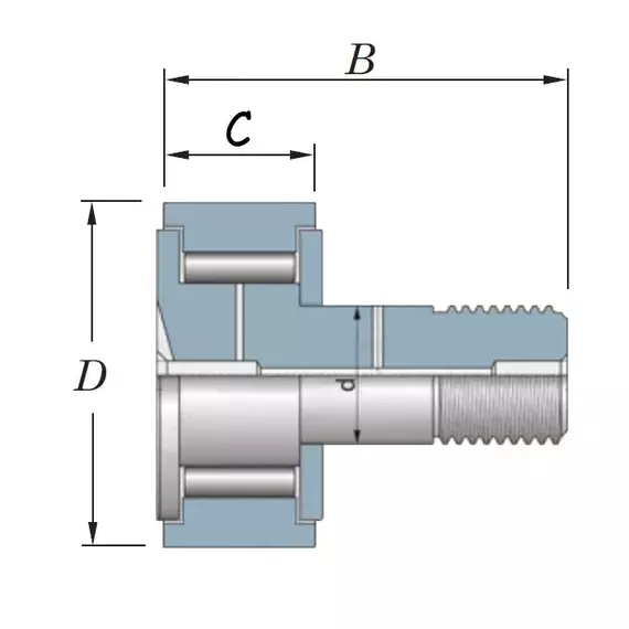 Підшипник CRS 12 Timken