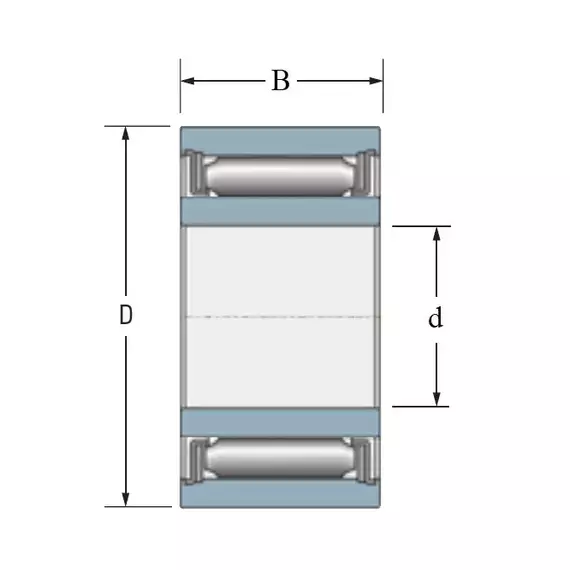 Подшипник NA 1017 Timken
