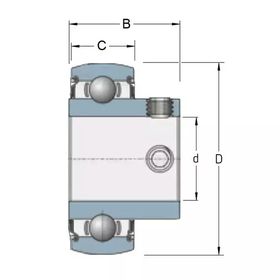Подшипник YA 100 RRB Timken