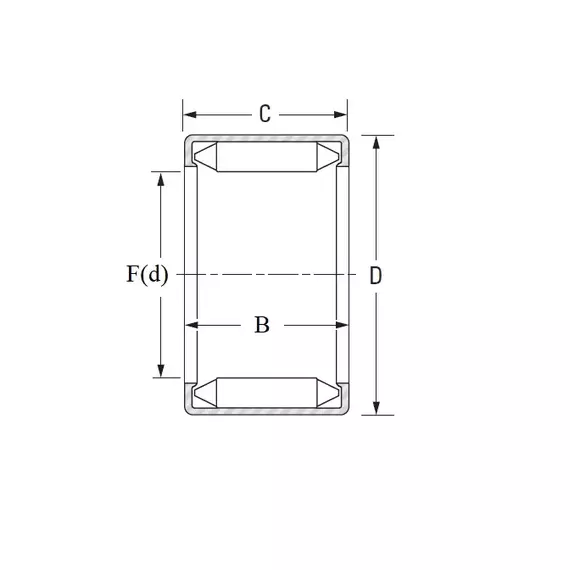 Підшипник B 248 Timken