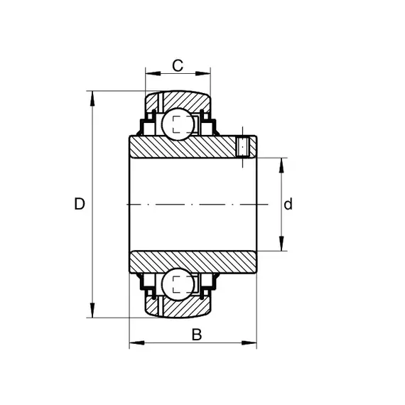 Подшипник GYE 45-210 KRRB INA