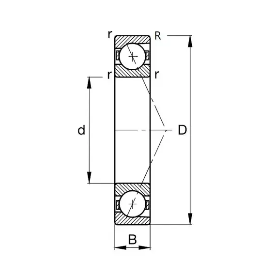 Подшипник B 7021 E.T.P4S.UL FAG