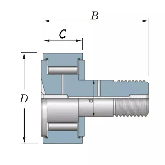 Підшипник GC 14 Timken