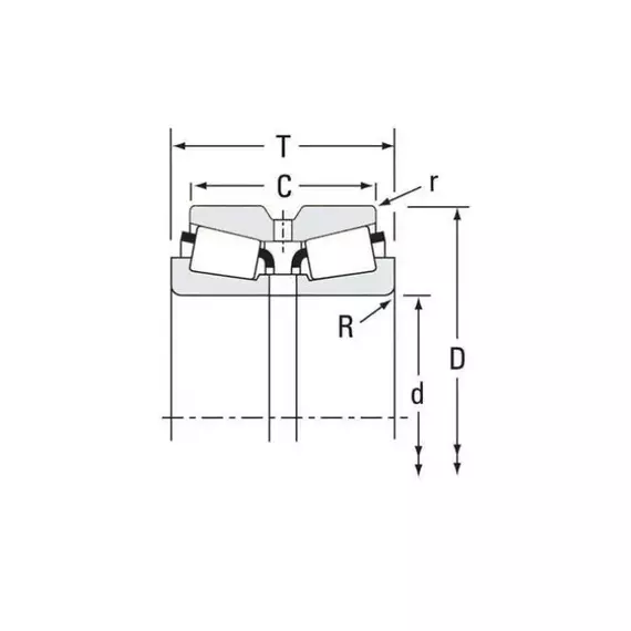 Підшипник NA 74525-20024 Timken