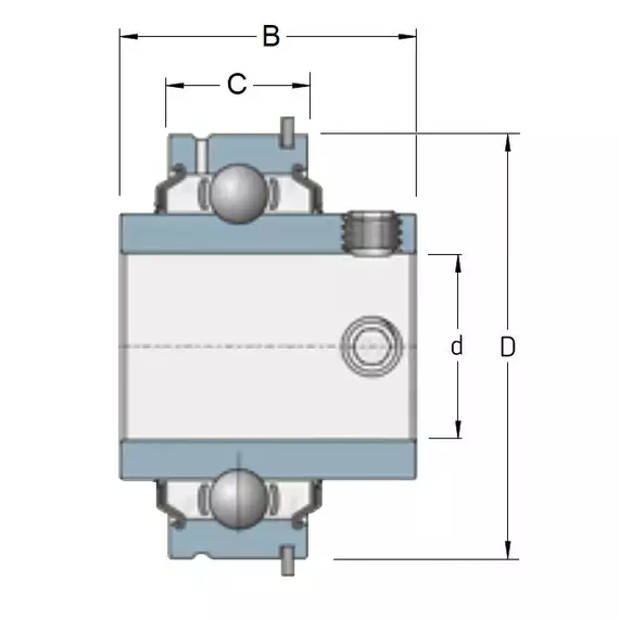 Підшипник ER 23 Timken