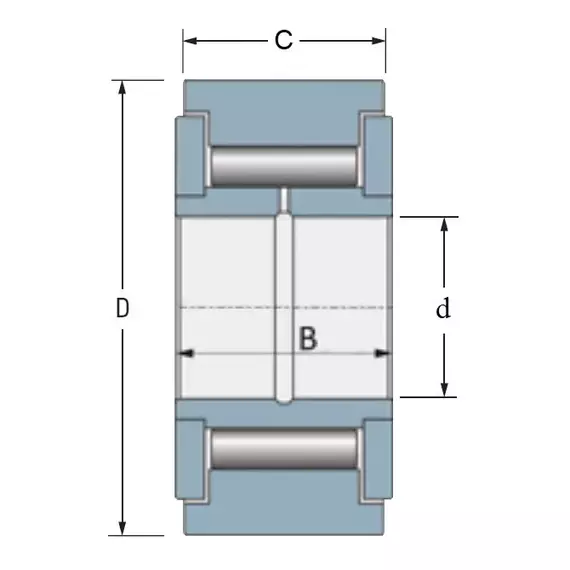 Подшипник YCR 36 Timken