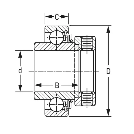 Підшипник 1108 KRC2 Timken