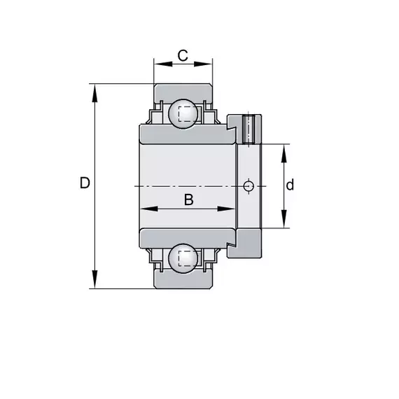 Подшипник E 35 KRR INA