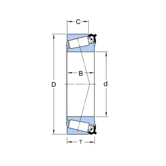 Підшипник LM 67048/LM 67010/LM 67000 LA Timken