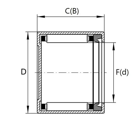 Підшипник F 205232 HK INA