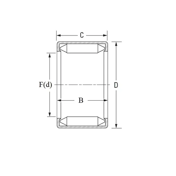 Підшипник B 2414 Timken