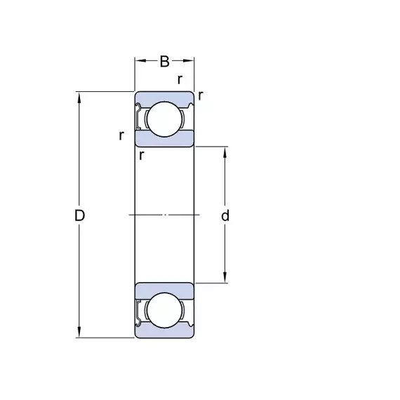 Підшипник 6002 Z SKF