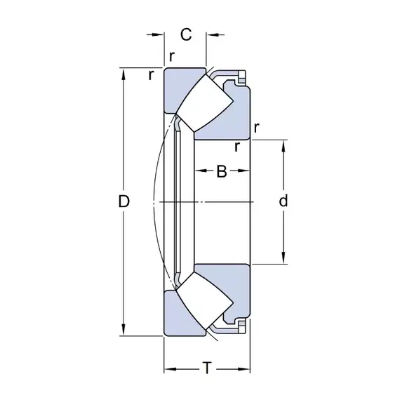 Підшипник 29414 E SKF