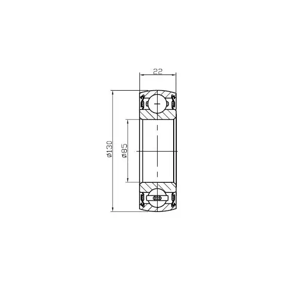 Підшипник SBX 1706 LLXC4/L738 CT-AGRI