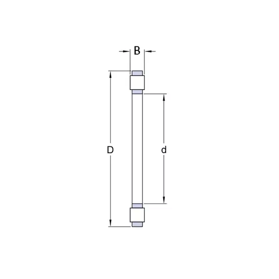 Підшипник K 81107 TN SKF