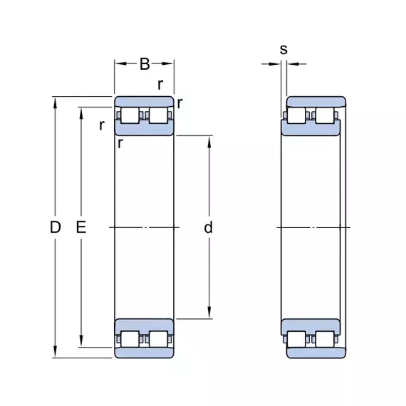 Підшипник NN 3013 TN/SPW33 SKF