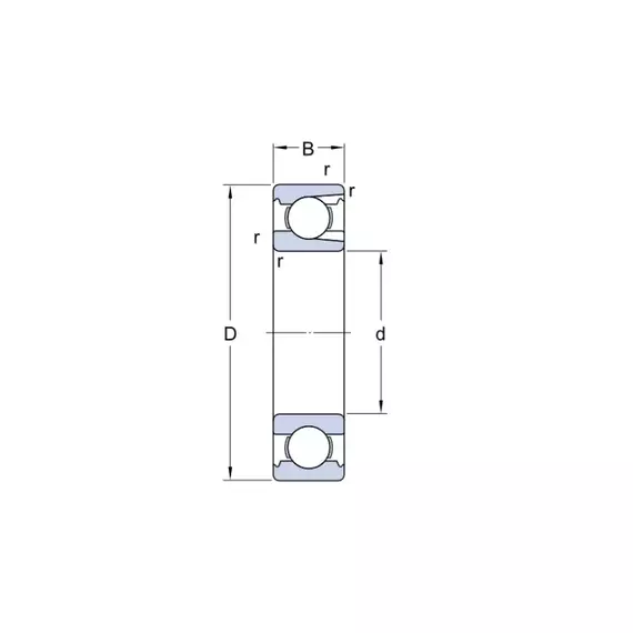 Підшипник 309 SKF