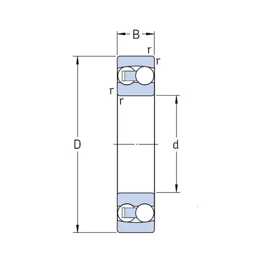 Підшипник 2210 ETN9 SKF