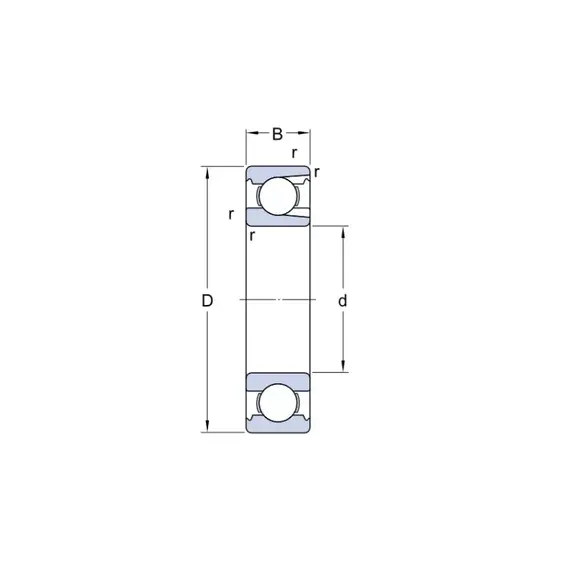 Підшипник 307 SKF
