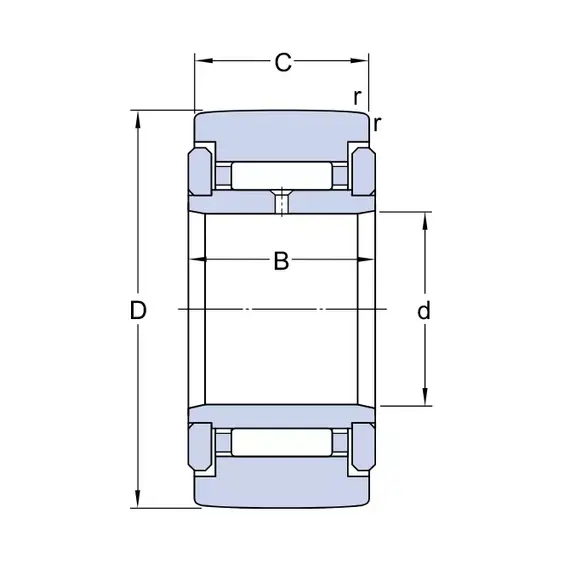 Підшипник NATR 12 SKF