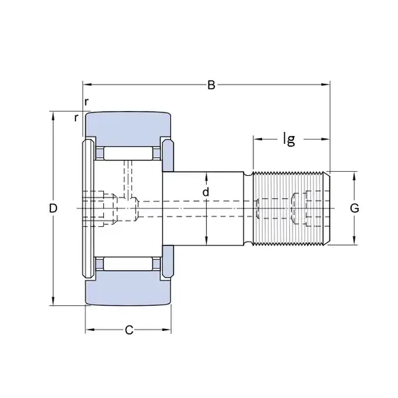 Подшипник KR 32 B SKF