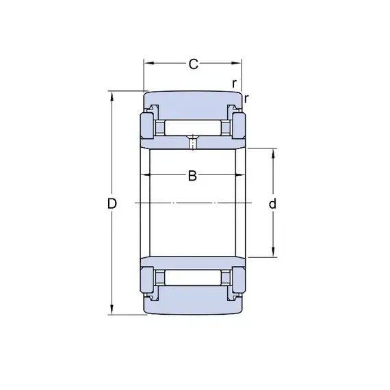 Підшипник NATR 25 PPA SKF